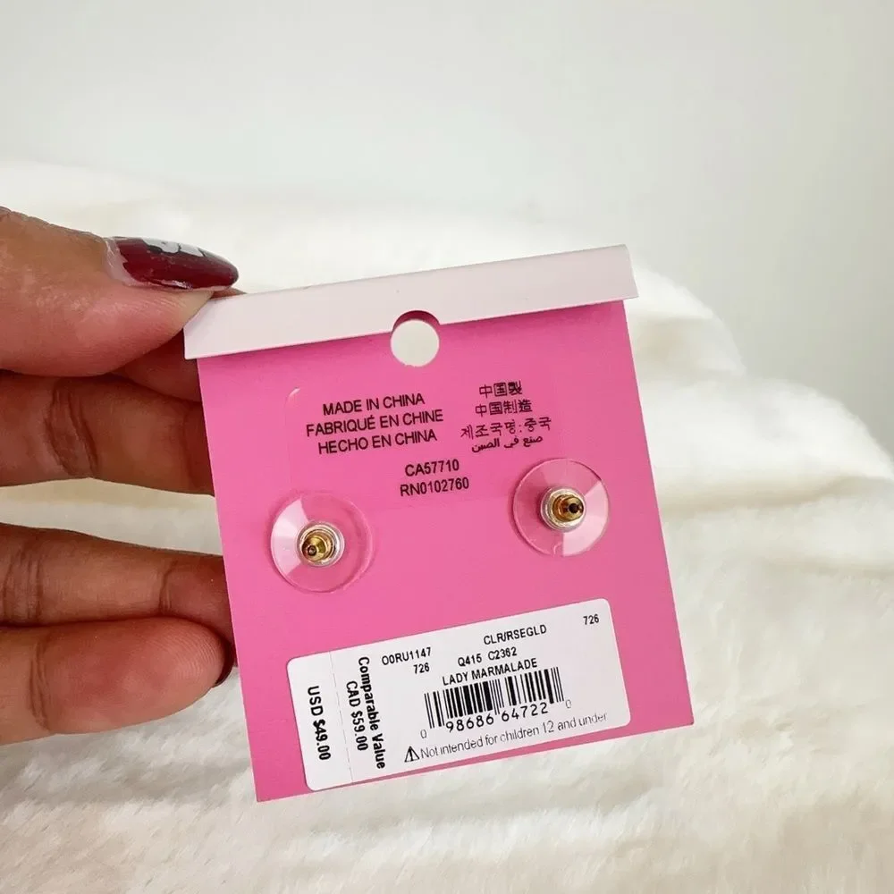 NWT Kate Spade‎ Lady Marmalade Studs